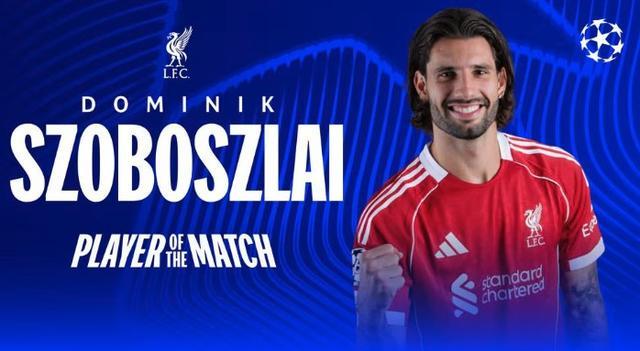 开云体育app-任意球破门，索博当选马赛vs利物浦全场最佳球员